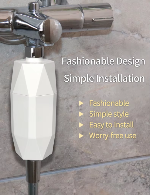 High Output Revitalizing Shower Filter Reduces Dry Itchy Skin Dandruff Eczema Improve the Condition of Skin Hair and Nails,Professional Bathroom Water Solutions | Systems for Showers & Tubs,Purithm