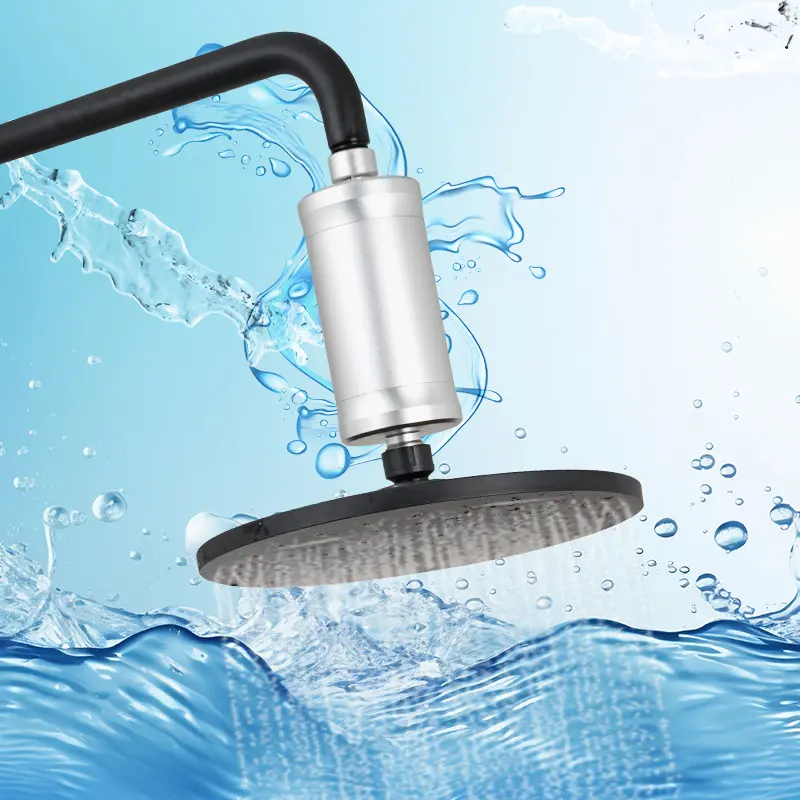 High Output Revitalizing Shower Filter Reduces Dry Itchy Skin Dandruff Eczema Improve the Condition of Skin Hair and Nails,Professional Bathroom Water Solutions | Systems for Showers & Tubs,Purithm