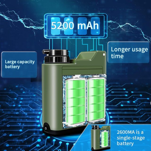 Hiking Drinking Mini Pump Electric Water Filter Straw System Camping Outdoor Portable Personal Electric Water Purifier Filter,Portable Survival Electric Water Filter Straw System for Outdoor,Purithm