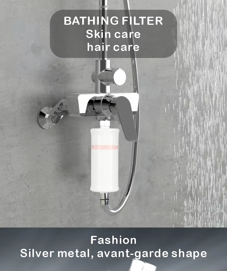 High Output Revitalizing Shower Filter Reduces Dry Itchy Skin Dandruff Eczema Improve the Condition of Skin Hair and Nails,Professional Bathroom Water Solutions | Systems for Showers & Tubs,Purithm