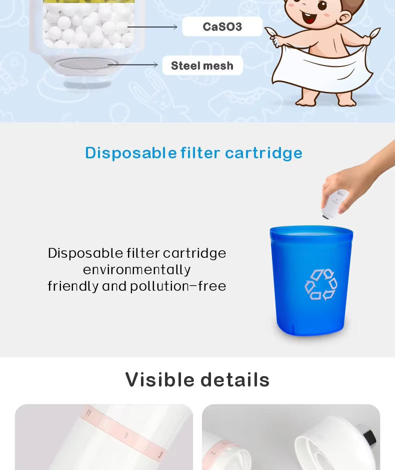 High Output Revitalizing Shower Filter Reduces Dry Itchy Skin Dandruff Eczema Improve the Condition of Skin Hair and Nails,Professional Bathroom Water Solutions | Systems for Showers & Tubs,Purithm
