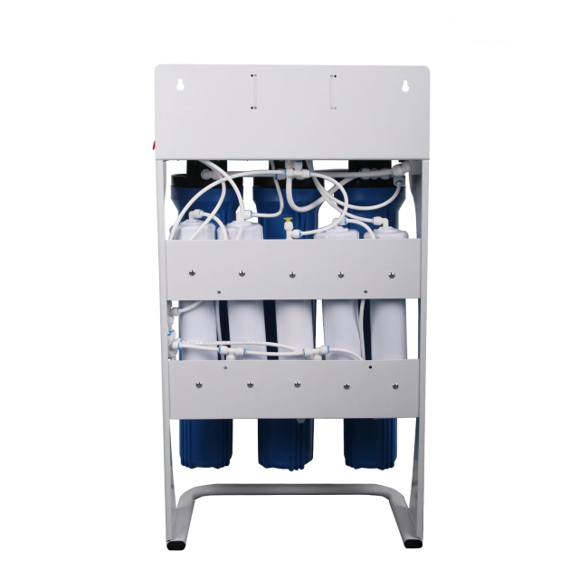 Commercial RO water filter system purification machine with steel shelf Best  commercial Ro system China,Commercial RO water filter system purification machine,Purithm