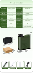 Hiking Drinking Mini Pump Electric Water Filter Straw System Camping Outdoor Portable Personal Electric Water Purifier Filter,Portable Survival Electric Water Filter Straw System for Outdoor,Purithm