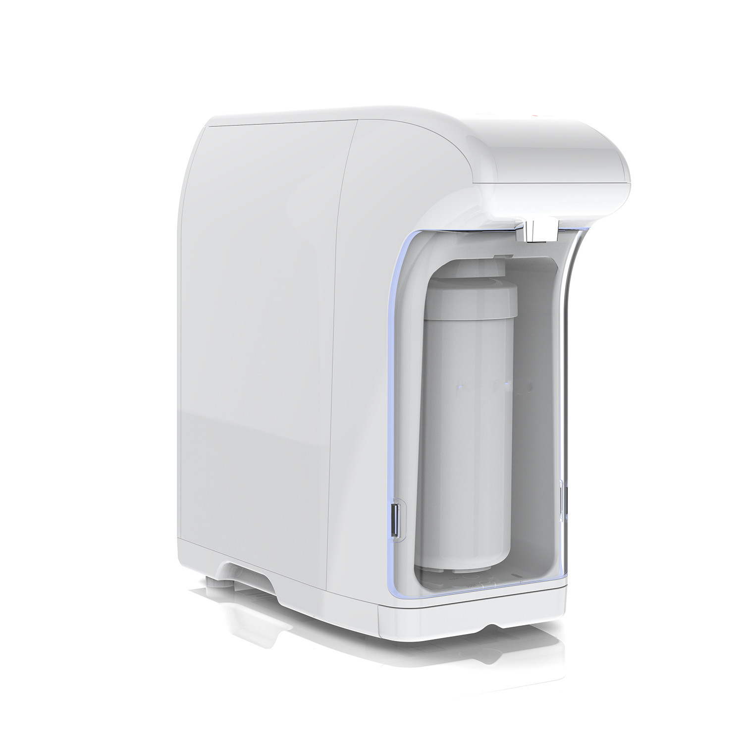 Compact Desktop Instant Water Dispenser with filter system Mini Countertop water dispenser,Transform tap water into mineral-rich alkaline water use our dispenser,Purithm