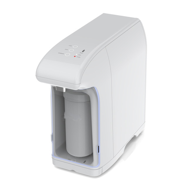 Compact Desktop Instant Water Dispenser with filter system Mini Countertop water dispenser,Transform tap water into mineral-rich alkaline water use our dispenser,Purithm