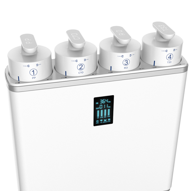 400G high flow reverse osmosis kitchen tap water filter water purifier water purifier for home use direct drinking water purifier,Remove 99.99% contaminants with our under-sink water purifier.,Purithm