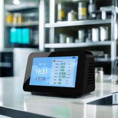 High Quality Indoor air Quality Monitor Smart CO2 Meter Portable CO2 Gas Analyzers Carbon Dioxide Detector CO2 Sensor,High Quality air Quality Monitor Realy time Detector Sensor,Purithm