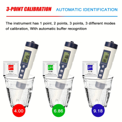 Portable Digital Ph Meter/ Tds / Ec / Digital Temperature Water Quality Tester Tds Meter,Digital Temperature Water Quality Tester Tds Meter,Purithm