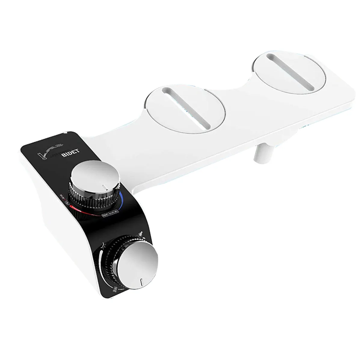 Hot and Cold Water Non Electric Mechanical Self Cleaning Dual Nozzle Bidet Toilet Attachment,Hot and Cold Water Non Electric Self Cleaning Bidet Toilet Attachment,Purithm