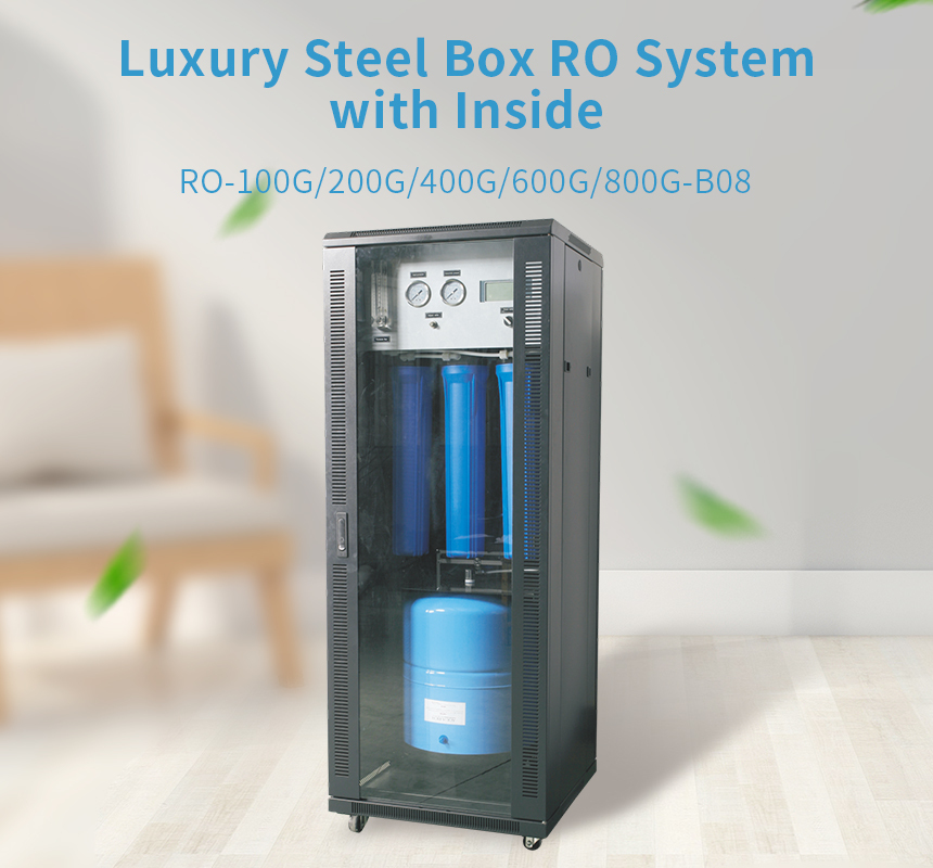 Commercial water filter system with IC Controller RO water purification systems for business,Commercial water filter system with RO water purification system,Purithm