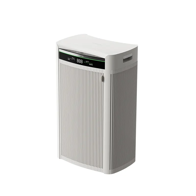 Large commercial home air purifier composite filter double-sided air intake cadr value 1000 deformaldehyde,commercial home air purifier with HEPA composite air filter,Purithm