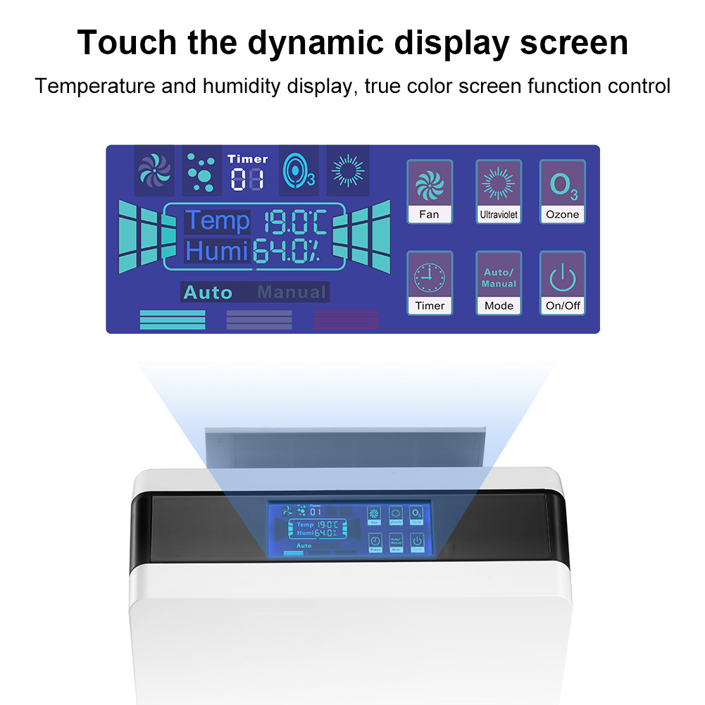 Smart OEM&ODM customized Smart air purifier 9 in 1 multi-function air purification with HEPA filter system,Customized Smart multi-function air purifier with HEPA filter,Purithm