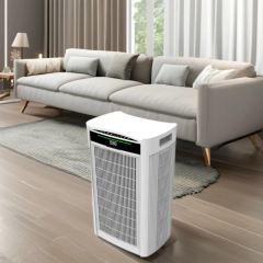 Large commercial home air purifier composite filter double-sided air intake cadr value 1000 deformaldehyde,commercial home air purifier with HEPA composite air filter,Purithm