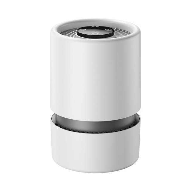 Portable Smart air purifier with HEPA powerful air duct system accelerates indoor air purification,Portable small Smart air purifier system with HEPA air filter,Purithm