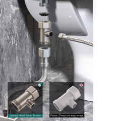 Home Bidet, Self-Cleaning and Retractable Nozzle, Fresh Water Spray Non-Electric Mechanical Toilet Bidet Seat Attachment,Non-Electric Mechanical self cleaning Toilet Bidet Seat Attachment,Purithm