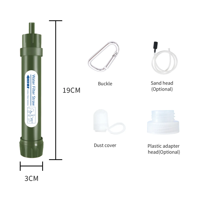 Portable Mini Survival Water Filter Straw Emergency Travel Camping Hiking Outdoor Water Filter Straw,Portable Mini Survival Water Filter Straw Emergency Travel Camping Hiking Outdoor Water Filter Straw,Purithm