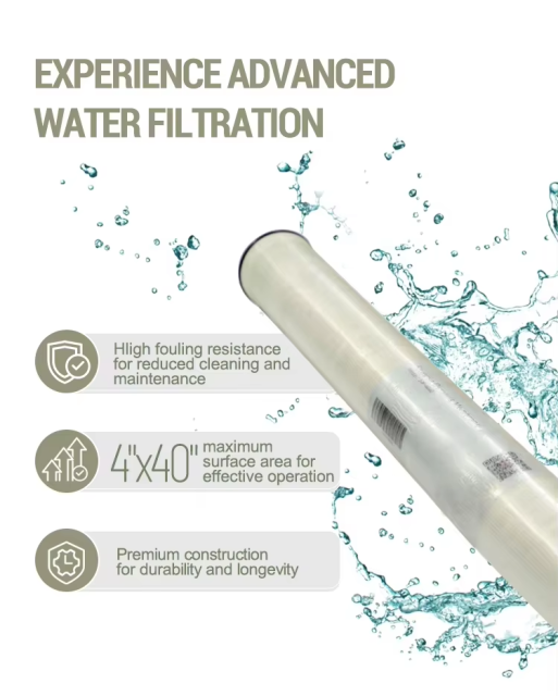 8040 Reverse Osmosis Water Filtration System RO Membrane Filtration Industrial Reverse Filtration Membrane,8040 Reverse Osmosis Water Filtration System RO Membrane Filtration Industrial Reverse Filtration Membrane,Purithm