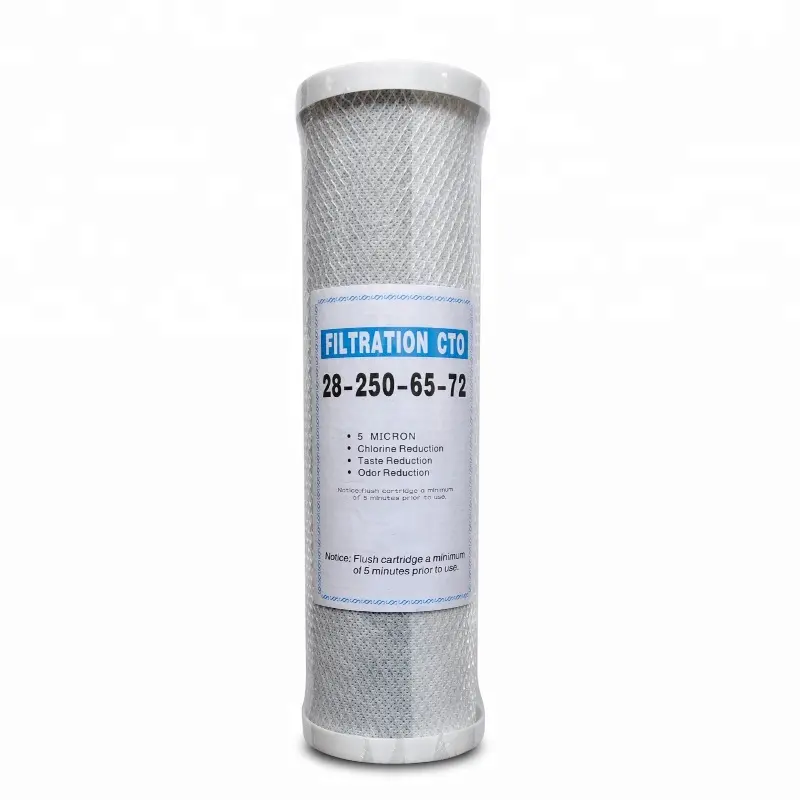10 Inch Activated Carbon Filter Cartridge 10 Inch CTO Front Mesh Carbon Filter Cartridge for Home Drinking or Industrial Water,10 Inch Activated Carbon Filter Cartridge 10 Inch CTO Front Mesh Carbon Filter Cartridge for Home Drinking or Industrial Water,Purithm