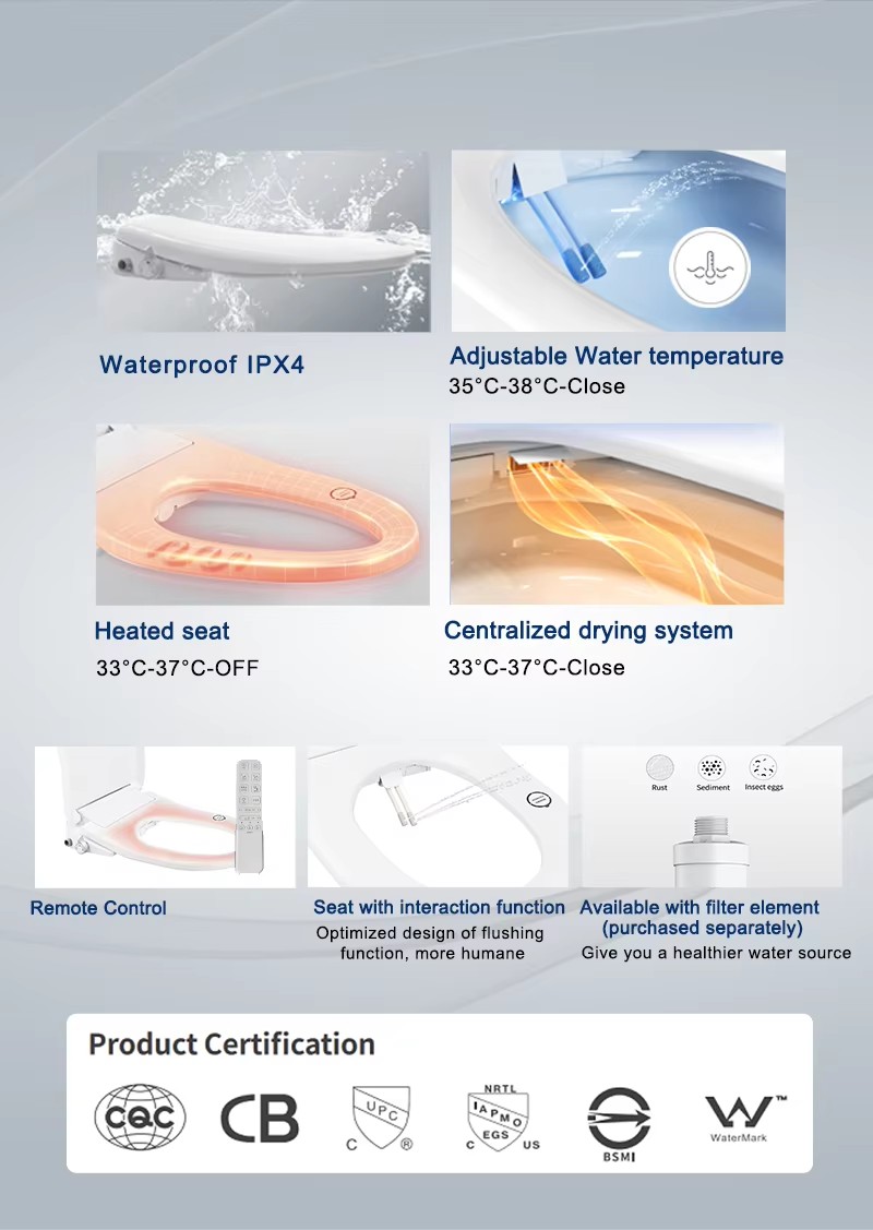 Modern Home Business Smart Electric Toilet Cover Seat Smart Bidet Toilet,Modern Home Business Smart Electric Toilet Cover Seat Smart Bidet Toilet,Purithm