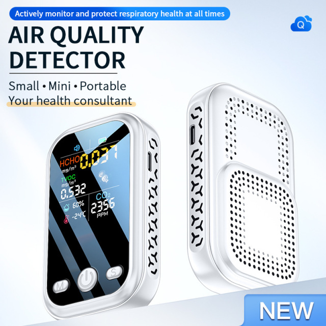 Handheld portable co2 air quality detector smart formaldehyde carbon dioxide detector with indoor temperature and humidity,Handheld portable co2 air quality detector smart formaldehyde carbon dioxide detector with indoor temperature and humidity,Purithm