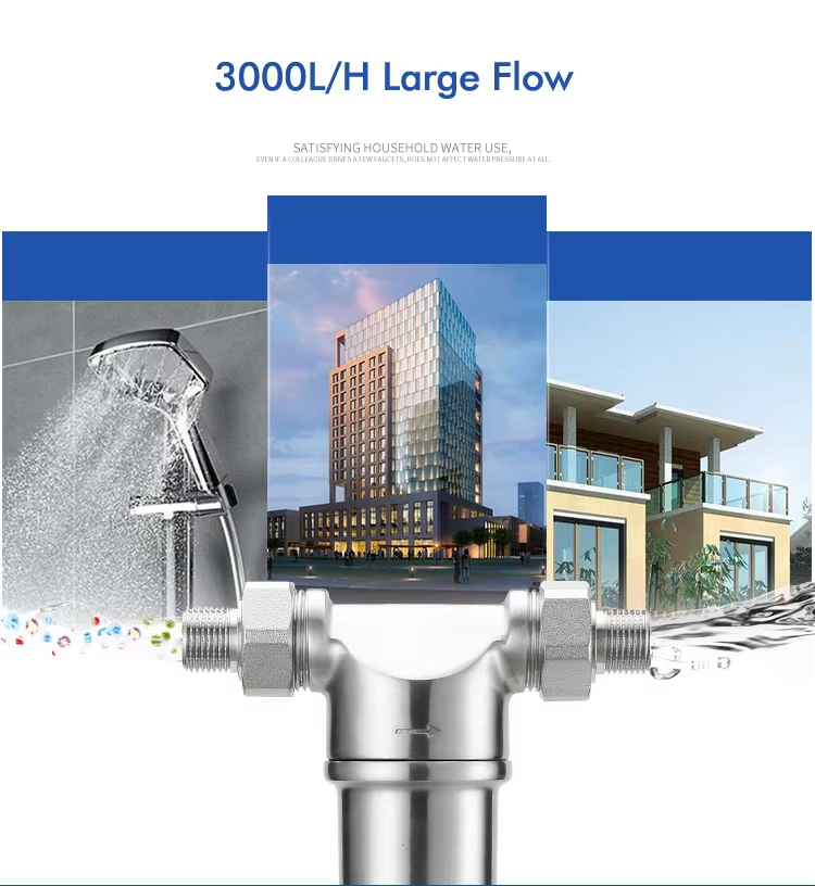 Top Quality Stainless Steel Water Purifier Filter Pre-filter Whole House Purification Water Filter Pretreatment water purifier,Stainless Steel Whole House Purification Water Filter prefilter,Purithm