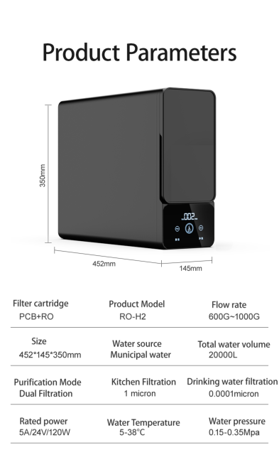 New Filter Replacement Reminder Reverse Osmosis Countertop Water Purifier System Commercial Drinking Water Filtering Machine,New Filter Replacement Reminder Countertop RO Water Purifier System,Purithm