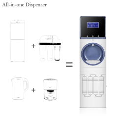 Intelligent water dispenser Smart RO water filter dispenser New Hot Warm Cold Water Dispenser with RO System UV lamp,Hot Warm Cold Water Dispenser with RO System UV lamp,Purithm