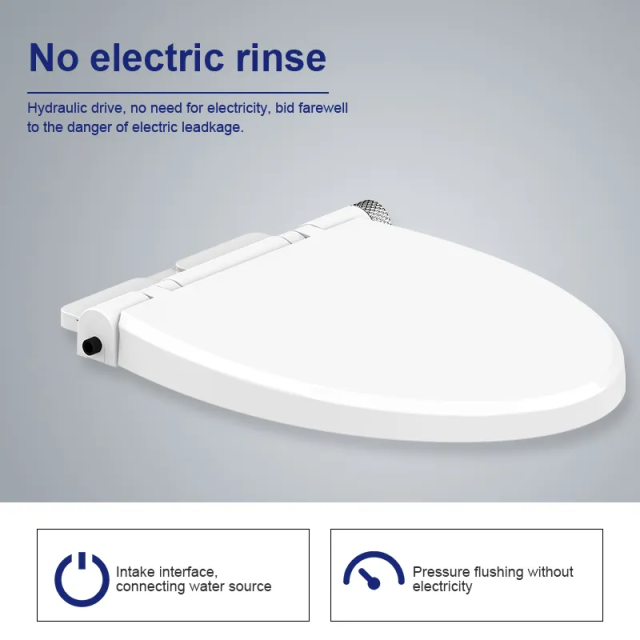 New Design Manual Non Electric Bidet Toilet Cover Easy to Install Adjustable Water Pressure Smart Bidet Toilet Seat,Non Electric Bidet Toilet Cover Easy to Install,Purithm