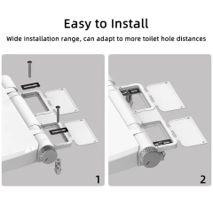 New Design Manual Non Electric Bidet Toilet Cover Easy to Install Adjustable Water Pressure Smart Bidet Toilet Seat,Non Electric Bidet Toilet Cover Easy to Install,Purithm