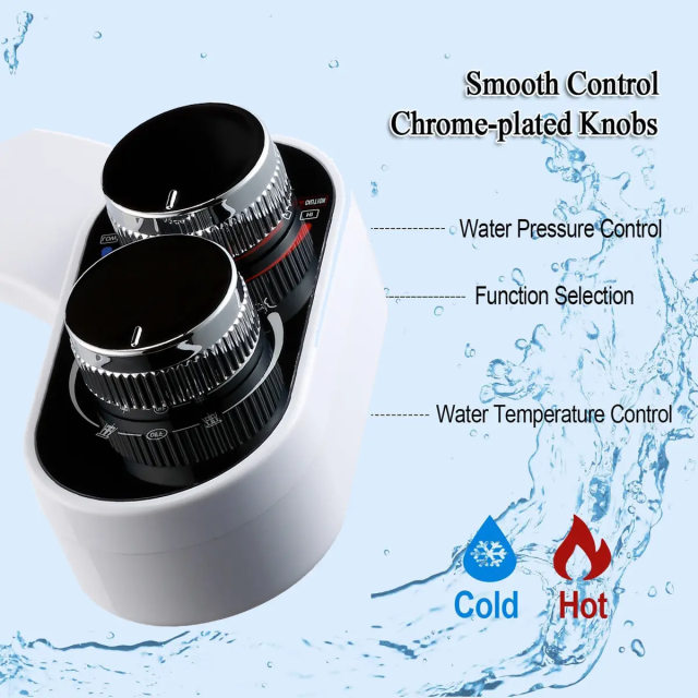 Cold and Hot Water Plastic Toilet Bidet Attachment with Non-electric Super Slim Dual Nozzles Self-cleaning,Cold and Hot Water Plastic Toilet Bidet Attachment,Purithm