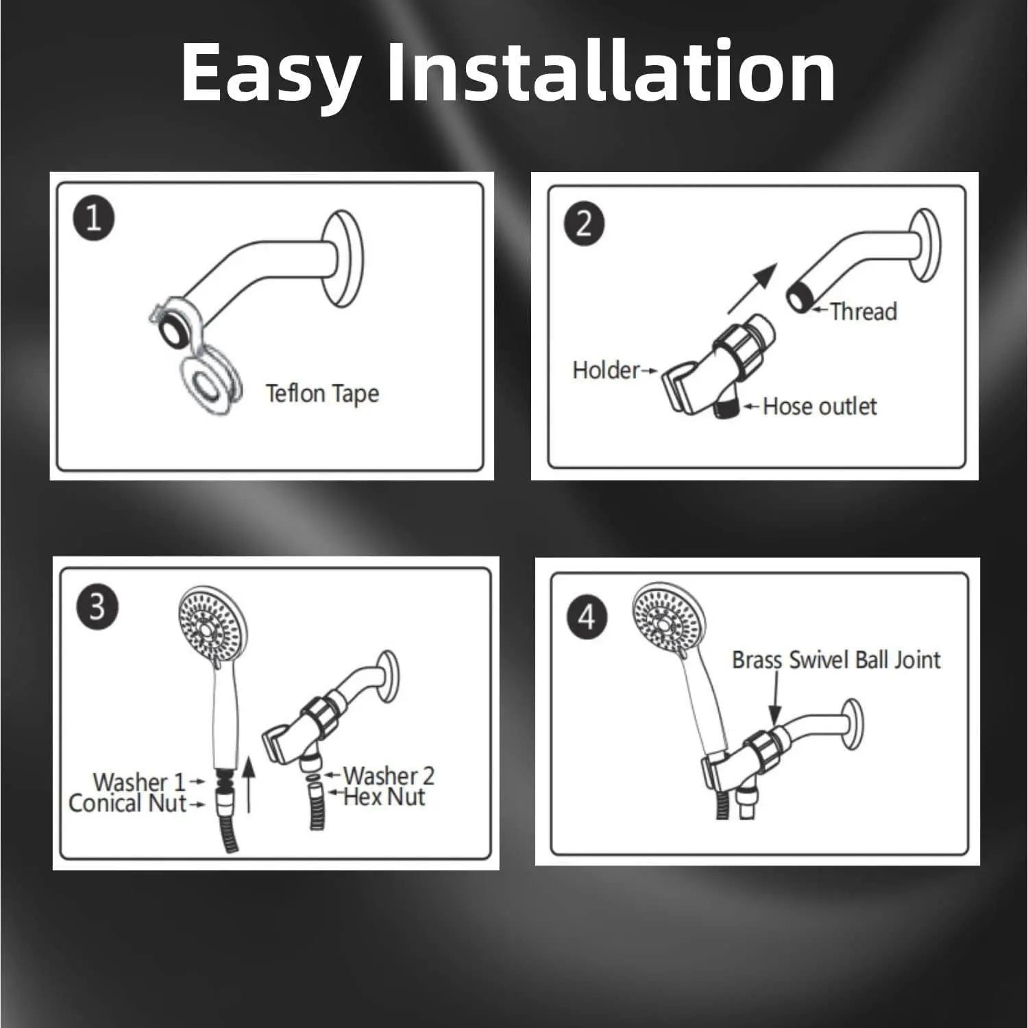 Factory Bathroom 10 Setting Handheld Rain Shower Head Filter Bath Abs Rainfall Hand Shower Head,Bathroom Handheld Rain Shower Head Filter Rainfall Hand Shower Head,Purithm