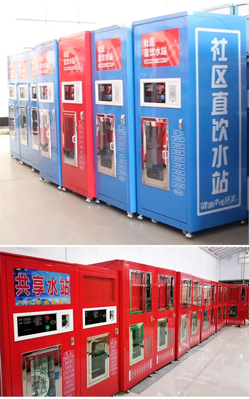 RO Drinking Water Filling Station Stainless Steel Water Vending Machine,RO Drinking Water Station Stainless Steel Water Vending Machine,Purithm