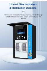 Outdoor 400GPD 800GPD Reverse Osmosis System Vending Machine Water Purification Vending Machines for Community Drinking Water,Outdoor 400GPD 800GPD Reverse Osmosis System Vending Machine Water Purification Vending Machines for Community Drinking Water,Purithm