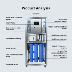 250L/H 500L/H Industrial Reverse Osmosis System RO Membrane Carbon Filter Farm Water Purification Drinking Water Purifier Machine RO Plant,250L/H 500L/H Industrial Reverse Osmosis System RO Membrane Carbon Filter Farm Water Purification Drinking Water Purifier Machine RO Plant,Purithm