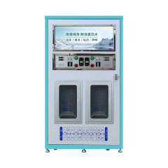 Dual Window Reverse Osmosis Purified Water Vending Machine 220V 2000L Capacity Commercial Mini Portable RO Water Purification Plant,Dual Window Reverse Osmosis Purified Water Vending Machine 220V 2000L Capacity Commercial Mini Portable RO Water Purification Plant,Purithm