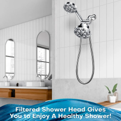 Handheld Bathroom Multi-function ABS Shower Head and Handheld Shower head with Filter and Diverter,Handheld Bathroom Multi-function Shower head with Filter,Purithm