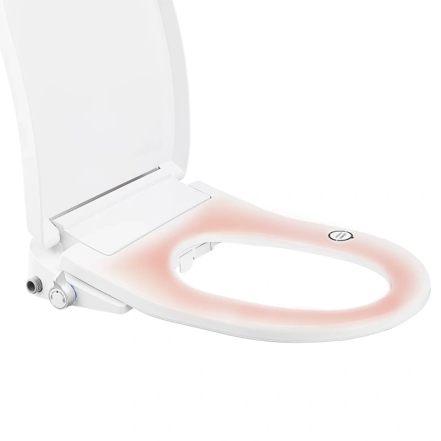 Bathroom New Design Soft Close Electric Nozzle Self-cleaning Smart Toilet Seat Bidet with Remote Control,Bathroom  Smart Toilet Seat Bidet with Remote Control,Purithm