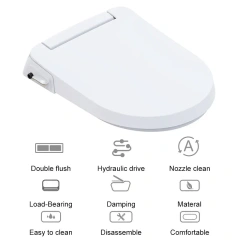 Bathroom Soft Close Bidet Toilet Seat 2025 New Smart Bidet Seat Cover Wholesale Round Toilet Seat With Bidet,Bathroom Smart Bidet Toilet Seat 2025 New Smart Bidet Seat Cover,Purithm