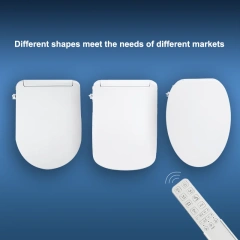 Bathroom New Design Soft Close Electric Nozzle Self-cleaning Smart Toilet Seat Bidet with Remote Control,Bathroom  Smart Toilet Seat Bidet with Remote Control,Purithm