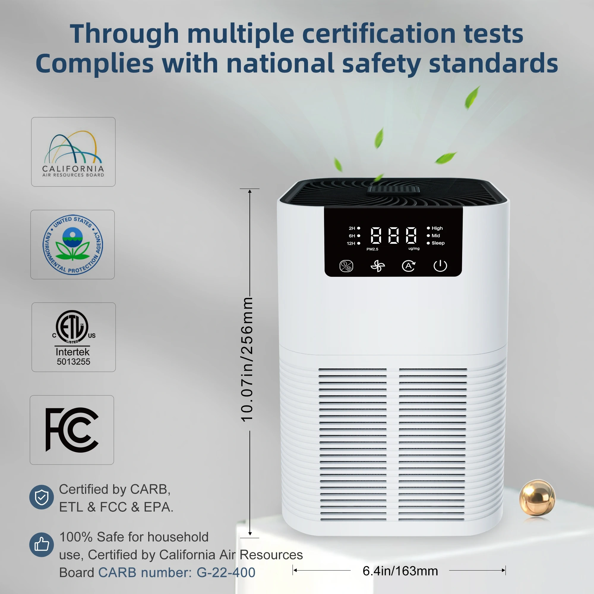 2025 Trend Home Desktop Portable Anion True H13 HEPA Air Cleaner Purifier With Aroma Diffuser and Air Quality Monitor,Portable True H13 HEPA Air Cleaner Purifier With Air Quality Monitor,Purithm