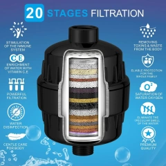 Galenpoo High Pressure Rain Shower Head Filter Set for Hard Water Removes Chlorine and Harmful Substances,Galenpoo High Pressure Rain Shower Head Filter Set for Hard Water Removes Chlorine and Harmful Substances,Purithm