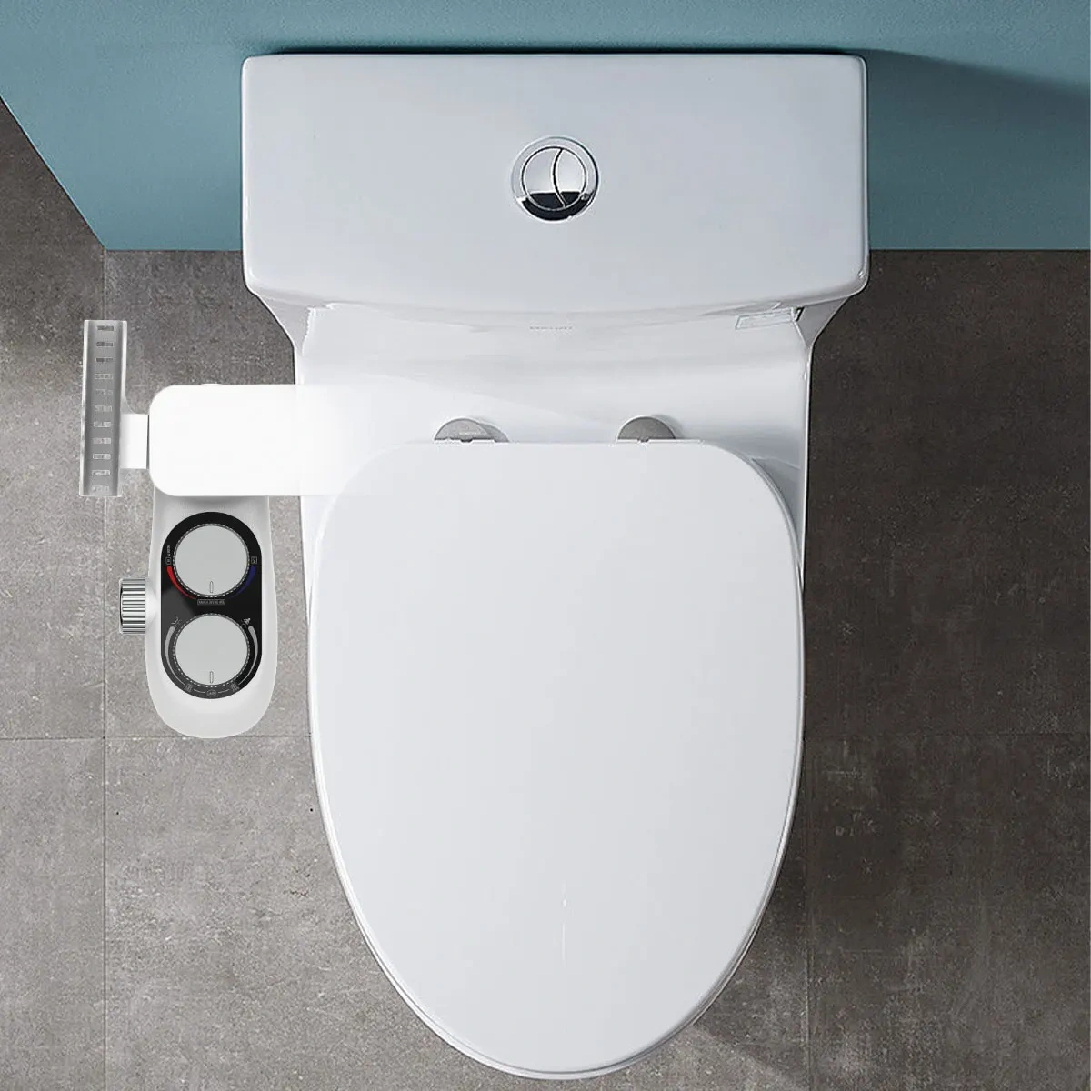 Foldable Warm and Cold Water Toilet Bidet with Dual Cleaning Nozzles,Foldable Warm and Cold Water Toilet Bidet with Dual Cleaning Nozzles,Purithm
