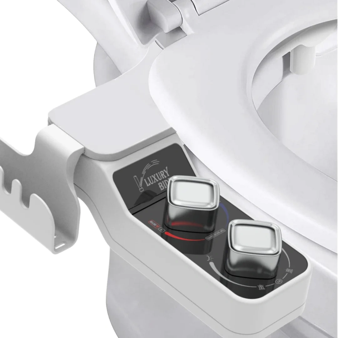 Collapsible Ultra-slim Aufsatz Hot and Cold Nonelectric Bidet Attachment for Female Left and Right with Self Cleaning,Hot & Cold Nonelectric Bidet Attachment with Self Cleaning for toilet,Purithm