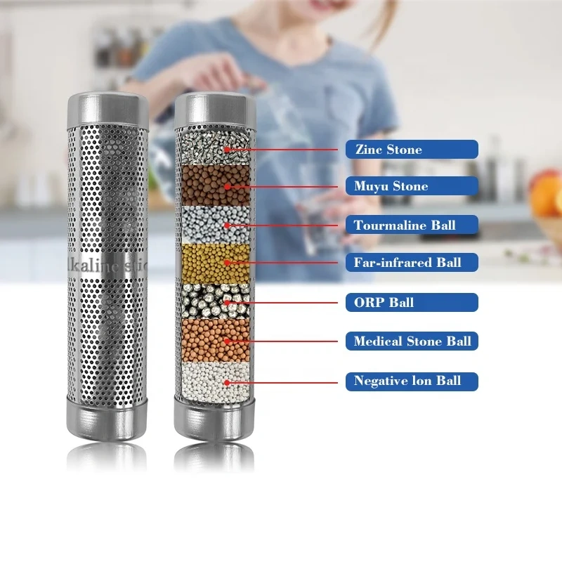 Hydrogen Water Filter Alkaline Hydrogen Ion Water Stick Hydrogen Filter Stick Alkaline Water Filter Stick with Mineral Stones,Hydrogen Filter Stick Alkaline Water Filter Stick with Mineral Stones,Purithm