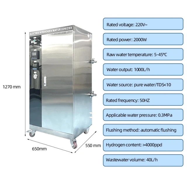 All-In-One Intelligent Hydrogen-Rich Water Machine Large Output Commercial Drinking Water Equipment for Community Shopping Malls,Intelligent Hydrogen-Rich Water Machine for Community Shopping Malls,Purithm
