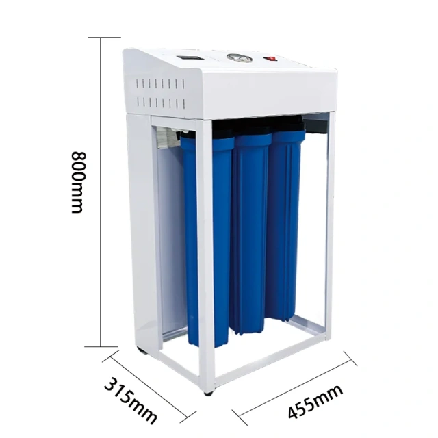 Commercial RO Water Purifier System 400G 5-Stage Filtration RO Water Purifier Low Wastewater Ratio School Application,Commercial RO Water Purifier System,Purithm
