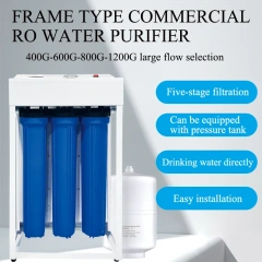Commercial RO Water Purifier System 400G 5-Stage Filtration RO Water Purifier Low Wastewater Ratio School Application,Commercial RO Water Purifier System,Purithm