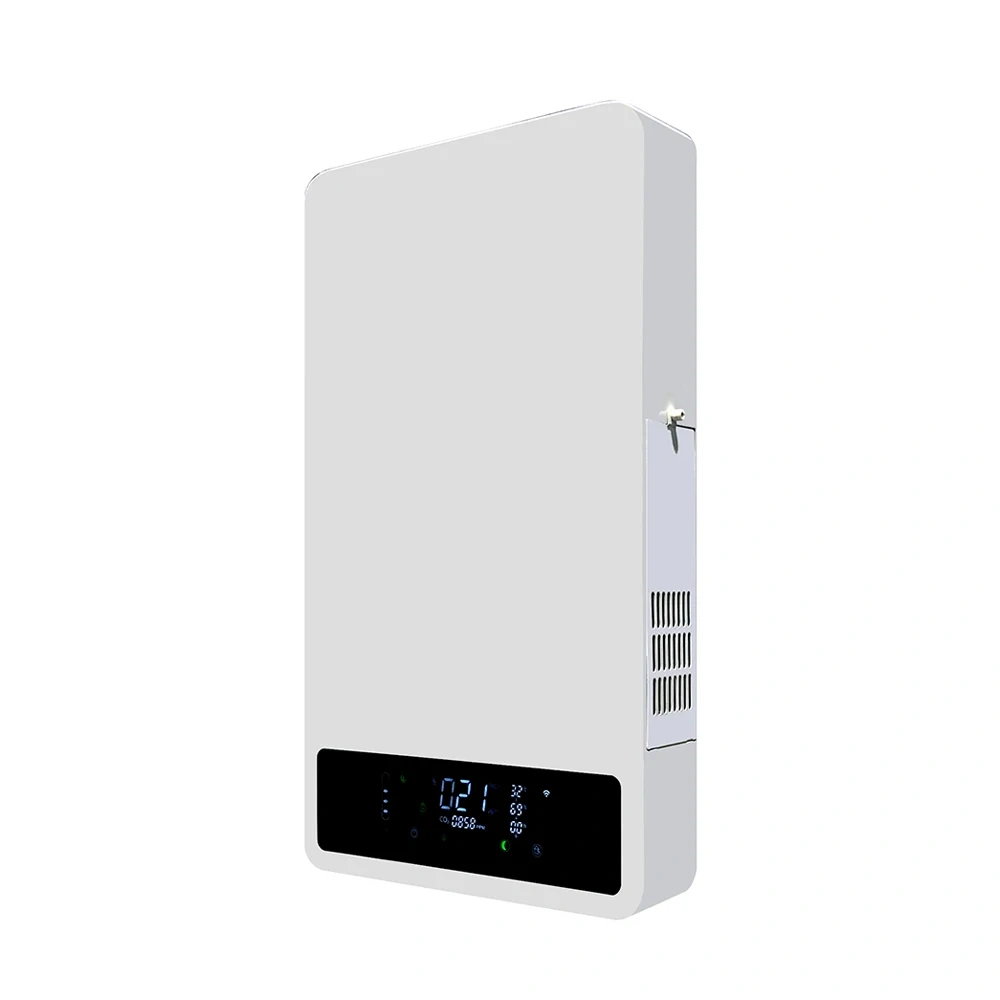 OEM ODM Low Noise Co2 Tuya WiFi Bathroom Nail Salon Smart Heat Recovery Ventilation Fresh Air System 110V Air Purifier,OEM ODM WiFi Smart Heat Recovery Ventilation Fresh Air Purifier System,Purithm