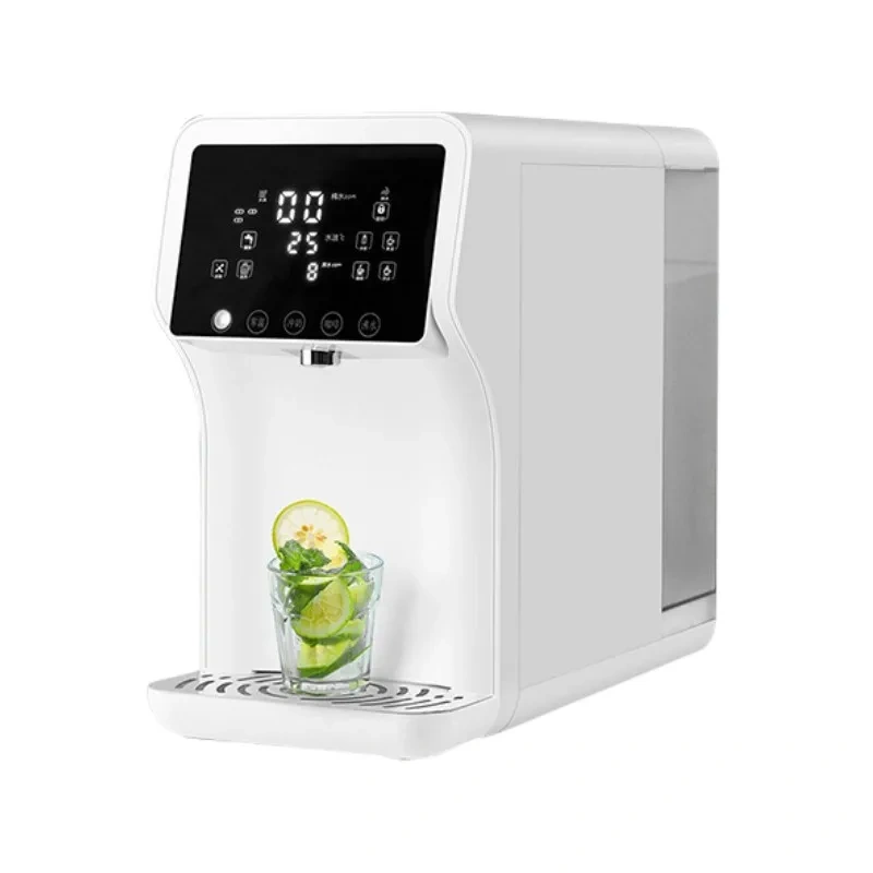 Smart 3-stage household waterpurification system with filters for home direct drinking Desktop hot cold water purification machine Home countertop water dispenser,countertop hot&cold water dispenser with filters,Purithm