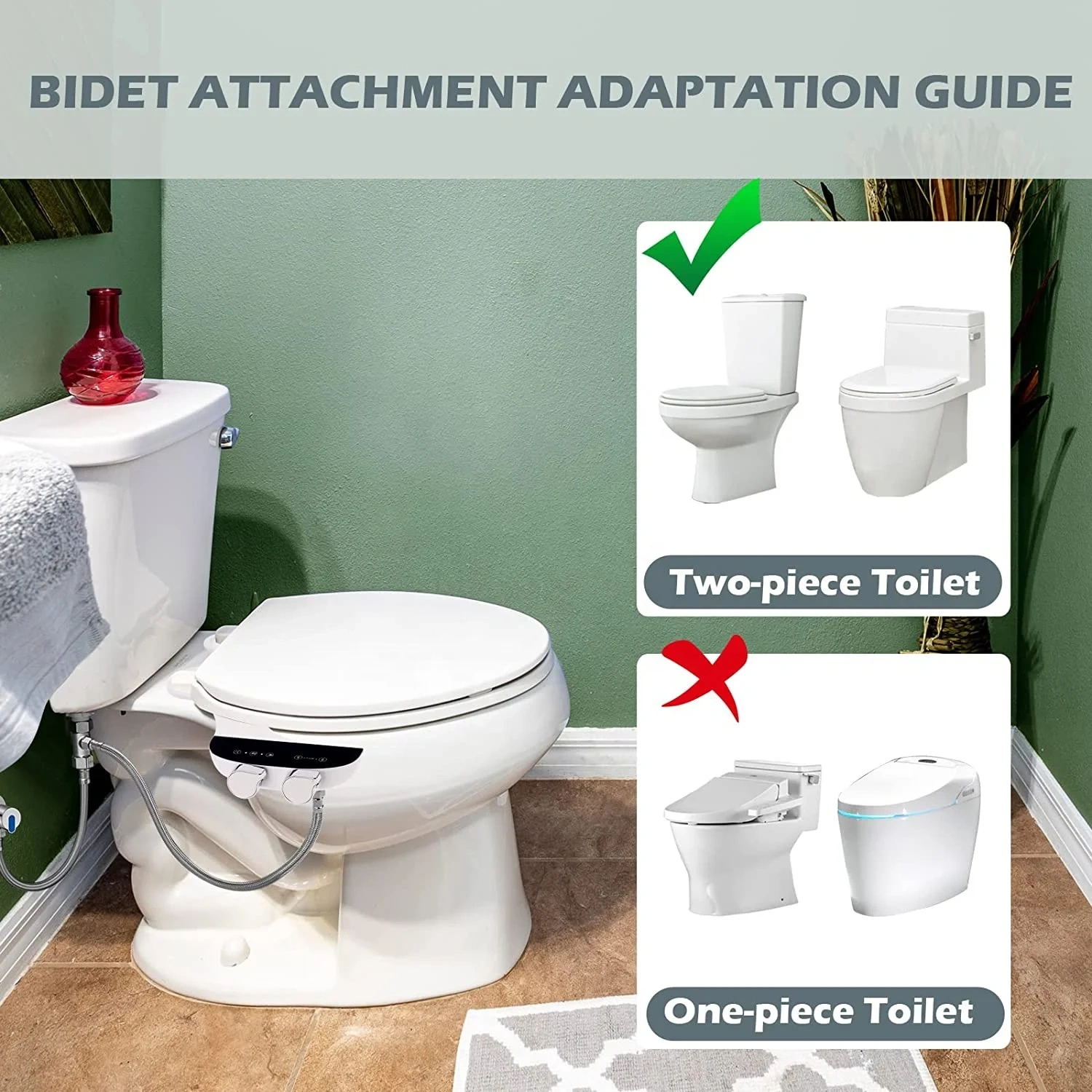 Bidet Attachment Ultra-slim Toilet Seat, Bidet Attachment for Toilet Hood, Non Electric Bide Mechanical Toilet Bidet Attachment,Bidet Attachment Ultra-slim Toilet Seat, Bidet Attachment for Toilet Hood, Non Electric Bide Mechanical Toilet Bidet Attachment,Purithm